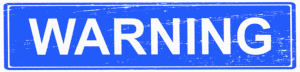 Warning